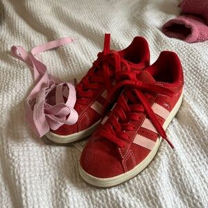 Adidas Women's Red Sneakers